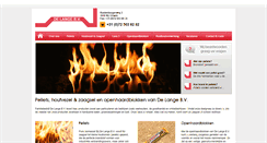 Desktop Screenshot of delangebv.nl