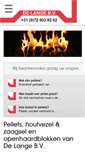 Mobile Screenshot of delangebv.nl