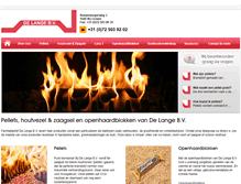 Tablet Screenshot of delangebv.nl